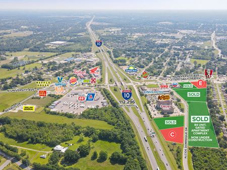 VacantLand space for Sale at Land at I-10 and University Ave in Lafayette
