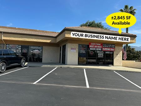 Retail space for Rent at Colby Center in La Verne