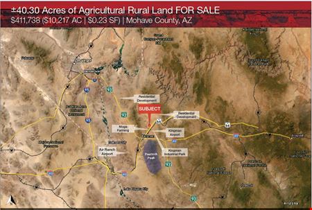 ±40.30 Acres of Agricultural Rural Land