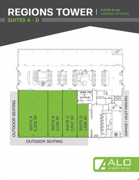 Regions Tower Retail