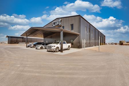 Industrial space for Rent at Crane-Ready Shop W/Wash-Bay & Apartment in Midland