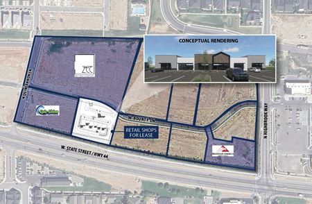 VacantLand space for Rent at Star Retail Multi-Tenant in Star