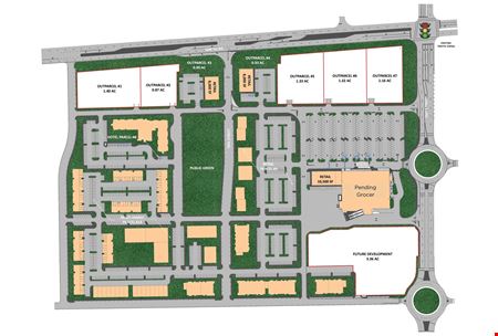 VacantLand space for Rent at SeaFlower Village Center in Bradenton