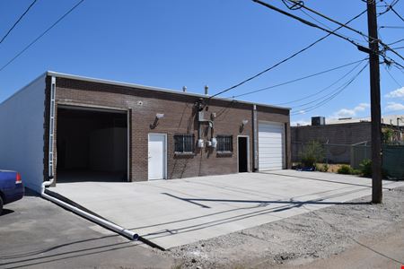 2,000 SF office warehouse unit with drive through 10'x10' doors