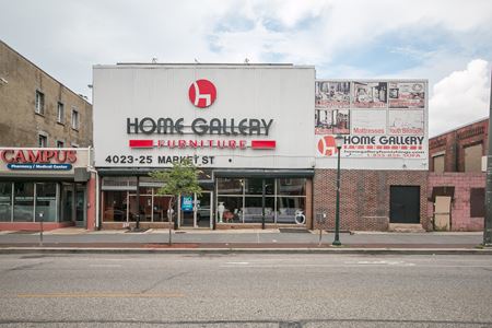 Retail space for Sale at 4021 & 4023-25 Market St & 4024-26 Filbert St in Philadelphia