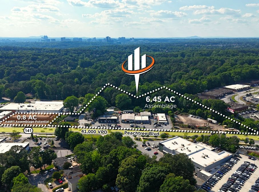 6.45-AC Assemblage on Peachtree Blvd