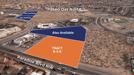 VacantLand space for Sale at Paradise Blvd NW and Eagle Ranch Rd NW in Albuquerque