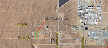 VacantLand space for Sale at ±4.75 Acres Poppy Road in Adelanto