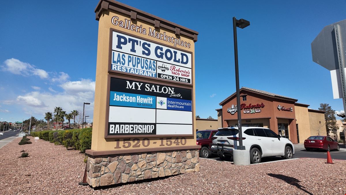 Galleria Marketplace | Whitney Ranch & Sunset Rd.