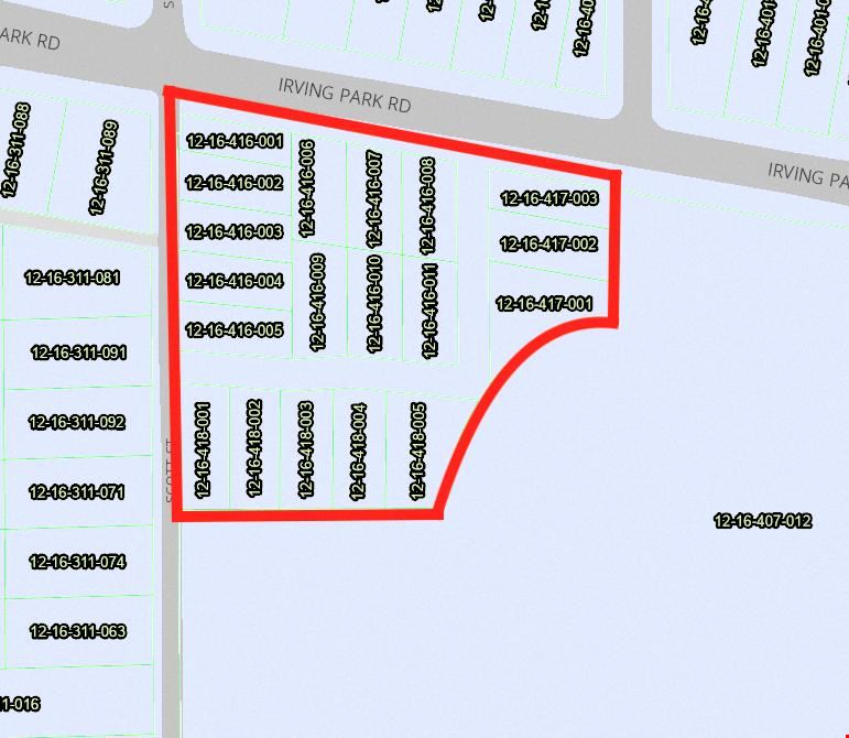 19 Land Lots
