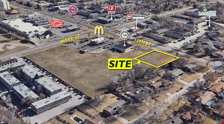 VacantLand space for Sale at NWC 13th & West St in Wichita