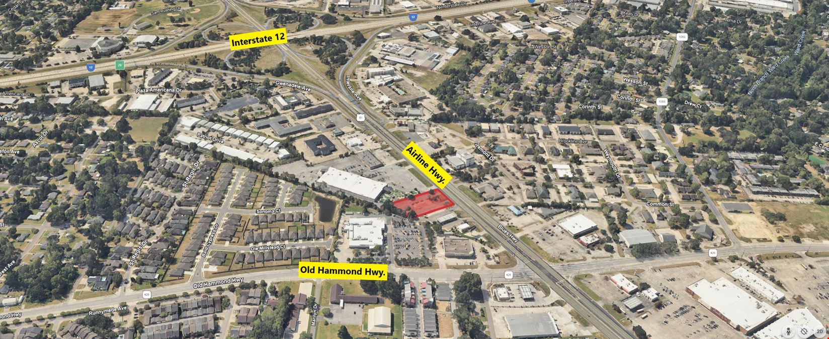 REDUCED!  Airline / Prime Retail Lot