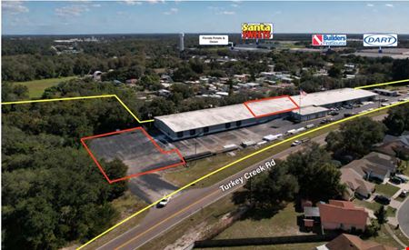 Industrial space for Rent at Plant City Warehouse w/ Paved Laydown Yard in Plant City
