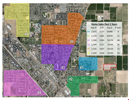 ±13.39 Acres of Vacant Residential Land in Selma, CA