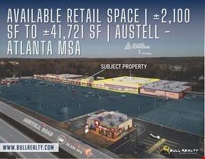 Available Retail Space | ±2,100 SF to ±41,721 SF