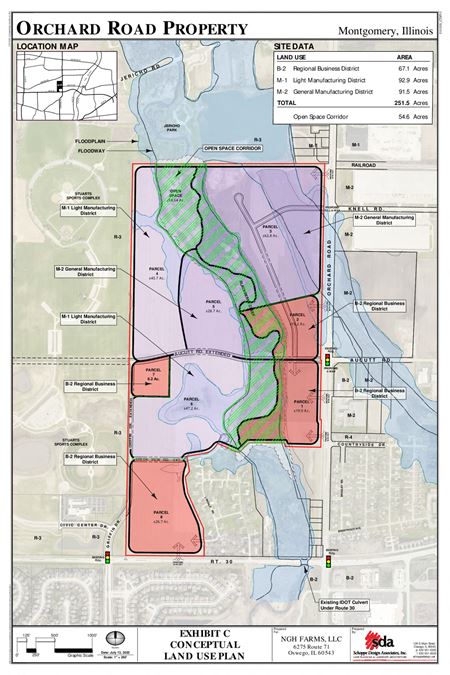 VacantLand space for Sale at 262-Acre Development Property, Divisible in Montgomery