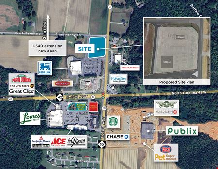 VacantLand space for Rent at Garner Outparcels in Garner