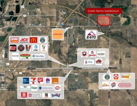 VacantLand space for Sale at Cutler Farms Subdivision in Commerce City