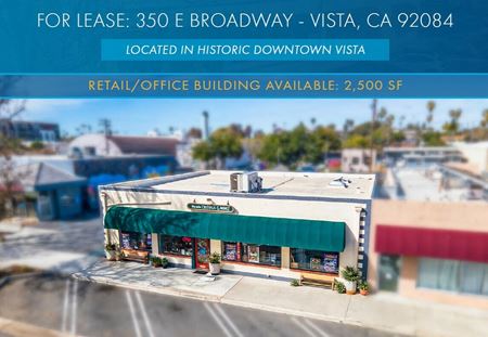 Retail space for Rent at 350 E Broadway in Vista