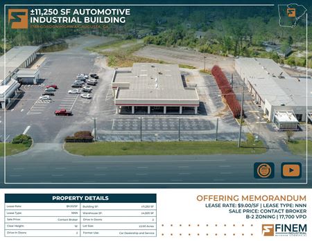 Industrial space for Sale at 11,250 SF Flex/Showroom Space in Augusta