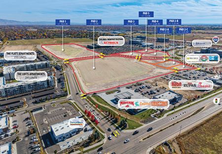 VacantLand space for Sale at Ten Mile Crossing Retail in Meridian