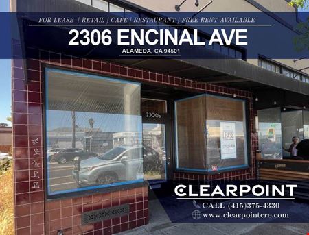 Restaurant space for Rent at 2306 Encinal Ave in Alameda