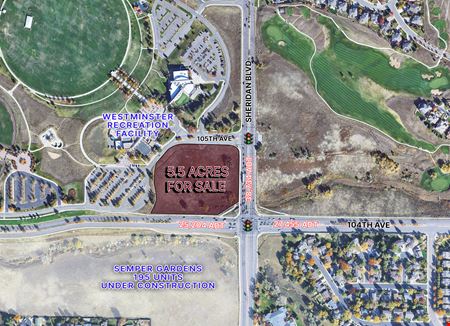 VacantLand space for Sale at 104th Avenue and Sheridan Boulevard - NWC in Westminster