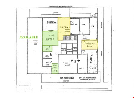 Commercial space at 3720 4th Ave S in Birmingham