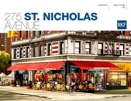 Retail space for Rent at 275-281 Saint Nicholas Ave in New York