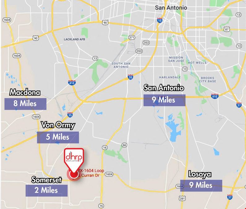 Loop 1604 & Curran Drive