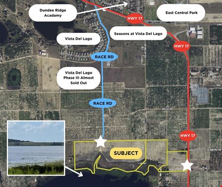VacantLand space for Sale at 67.5 Acre Lake Annie Hills Development Opportunity- Polk County FL in Dundee