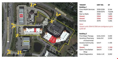 Retail space for Rent at Southport Medical Plaza - Building 1 & 2 in Kissimmee