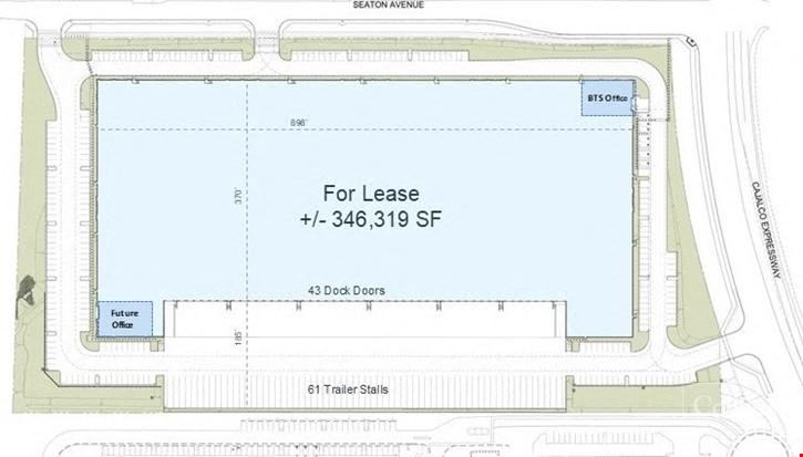 346,319 SF For Lease with Direct I-215 Freeway Access