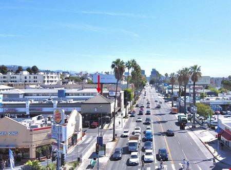 Retail space for Rent at 7077 W Sunset Boulevard in Los Angeles