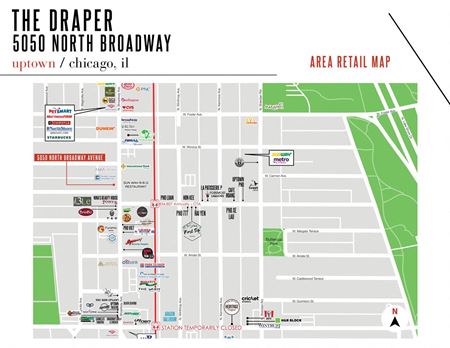 Retail space for Rent at The Draper in Chicago