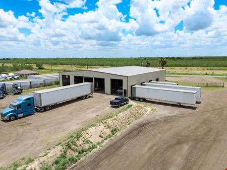 9.17-Acre Fenced Industrial Outdoor Storage (IOS) Yard | Warehouse + Office | 8612 N. Seminary Rd, Edinburg TX