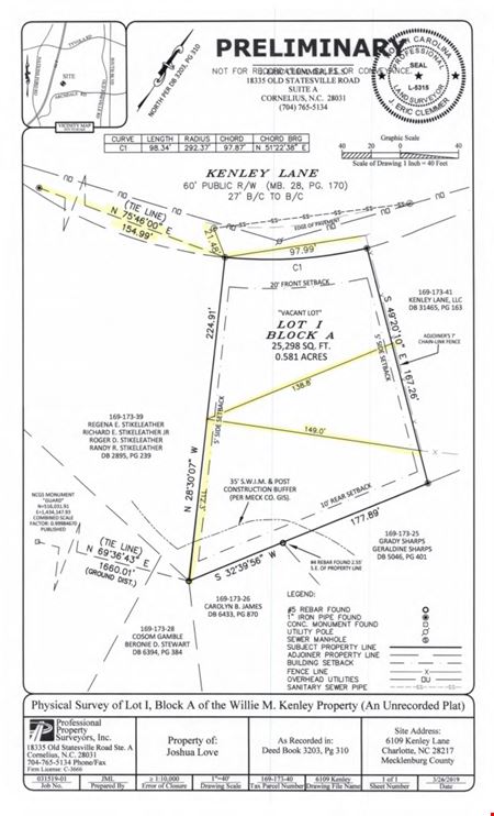 Other space for Sale at 6109 Kenley Lane in Charlotte