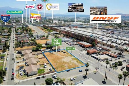 VacantLand space for Sale at Prime retail opportunity on W. 5th St in San Bernardino