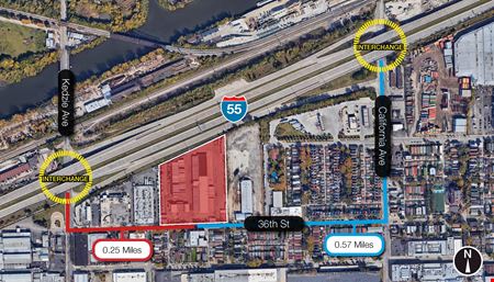 90 Door Truck Terminal for Lease | Divisible | 3000 W. 36th Street, Chicago, IL 60632
