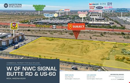 VacantLand space for Rent at W of NWC Signal Butte & US-60 in Mesa