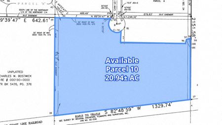 Other space for Sale at For Sale | 20.94± AC Shovel Ready Industrial Site in Baldwin