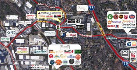 Retail space for Rent at The Shops at Collier Hills in Atlanta