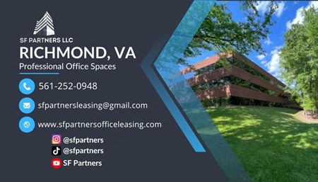 Office space for Rent at 4142 SF  Suite 305 Professional Office Space in 812 Moorefield Park Dr., Richmond, VA 23236 in Richmond