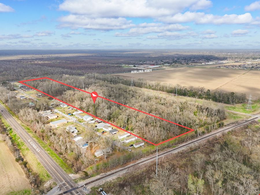 ±16-Acre Development Tract with Airline Hwy Frontage