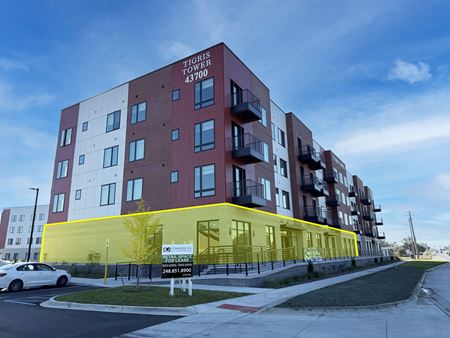 Retail space for Rent at Tigris Tower in Sterling Heights