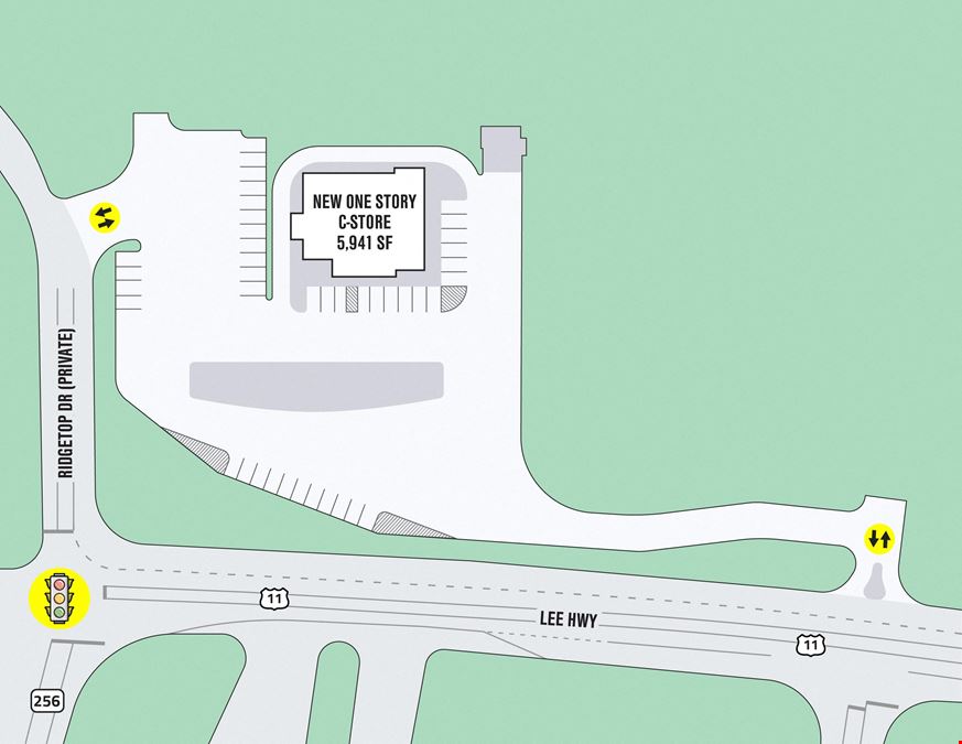 Ridge Top Retail Site