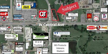 VacantLand space for Sale at Pad Site in El Dorado, KS in El Dorado