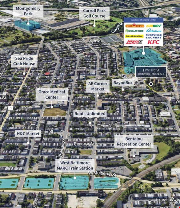 1 Willard St Baltimore, MD 21223 1 Willard St Baltimore, Baltimore