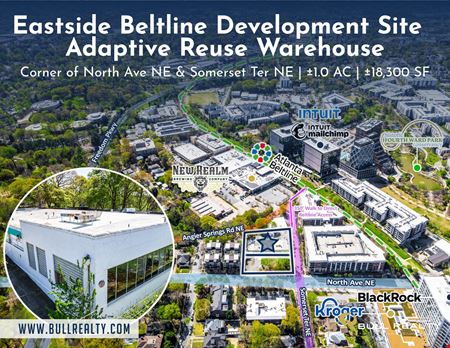 VacantLand space for Sale at Eastside Beltline Development Site | Adaptive Reuse Warehouse | ±1.0 AC | ±18,300 SF in Atlanta