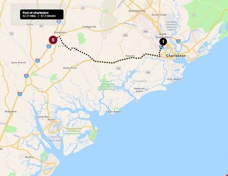 SC Interstate I-95 Corridor Centric Dominance w/ Approximately a 1.4 AC Carveout for I-95 Centric Interstate Commercial Site at I-95 Exit 53 - IICD Zoned